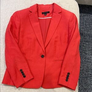 Ann Taylor Bold Red Blazer